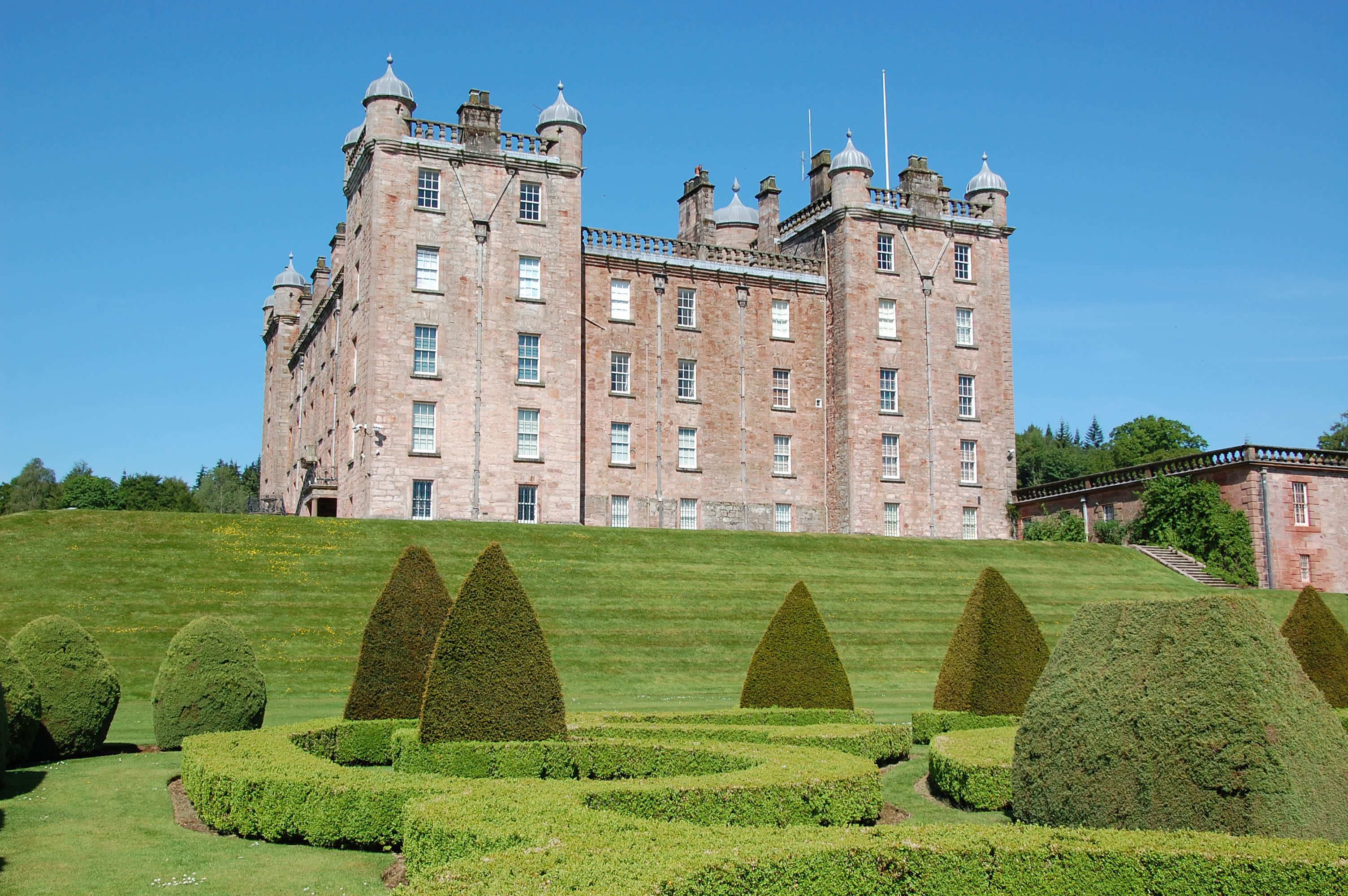 Drumlanrig castle in Scotland