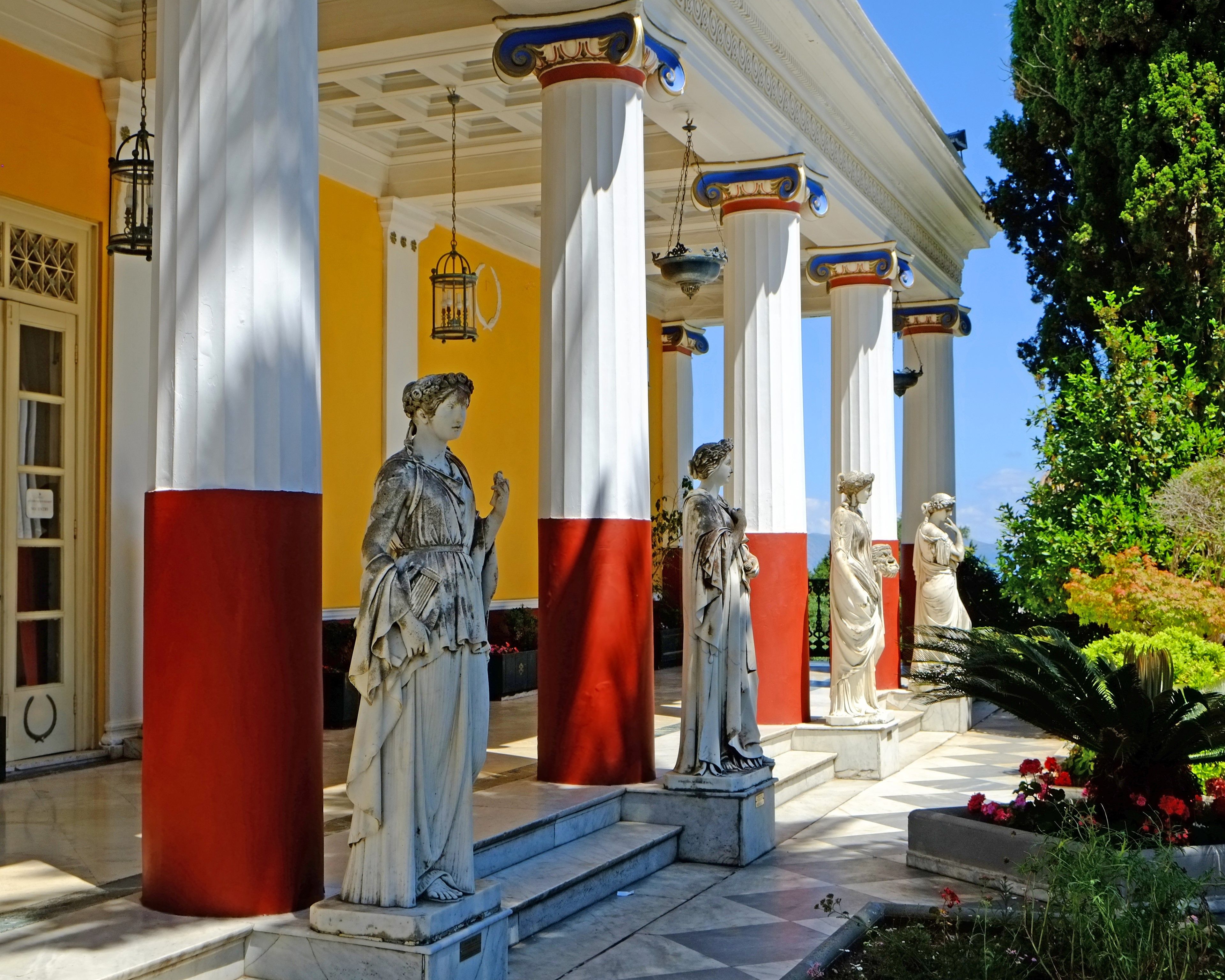 Achilleion Statues, Corfu