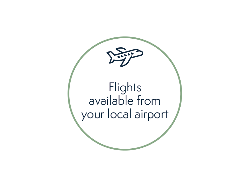 Fly to Scotland from a selection of UK airports to join your tour